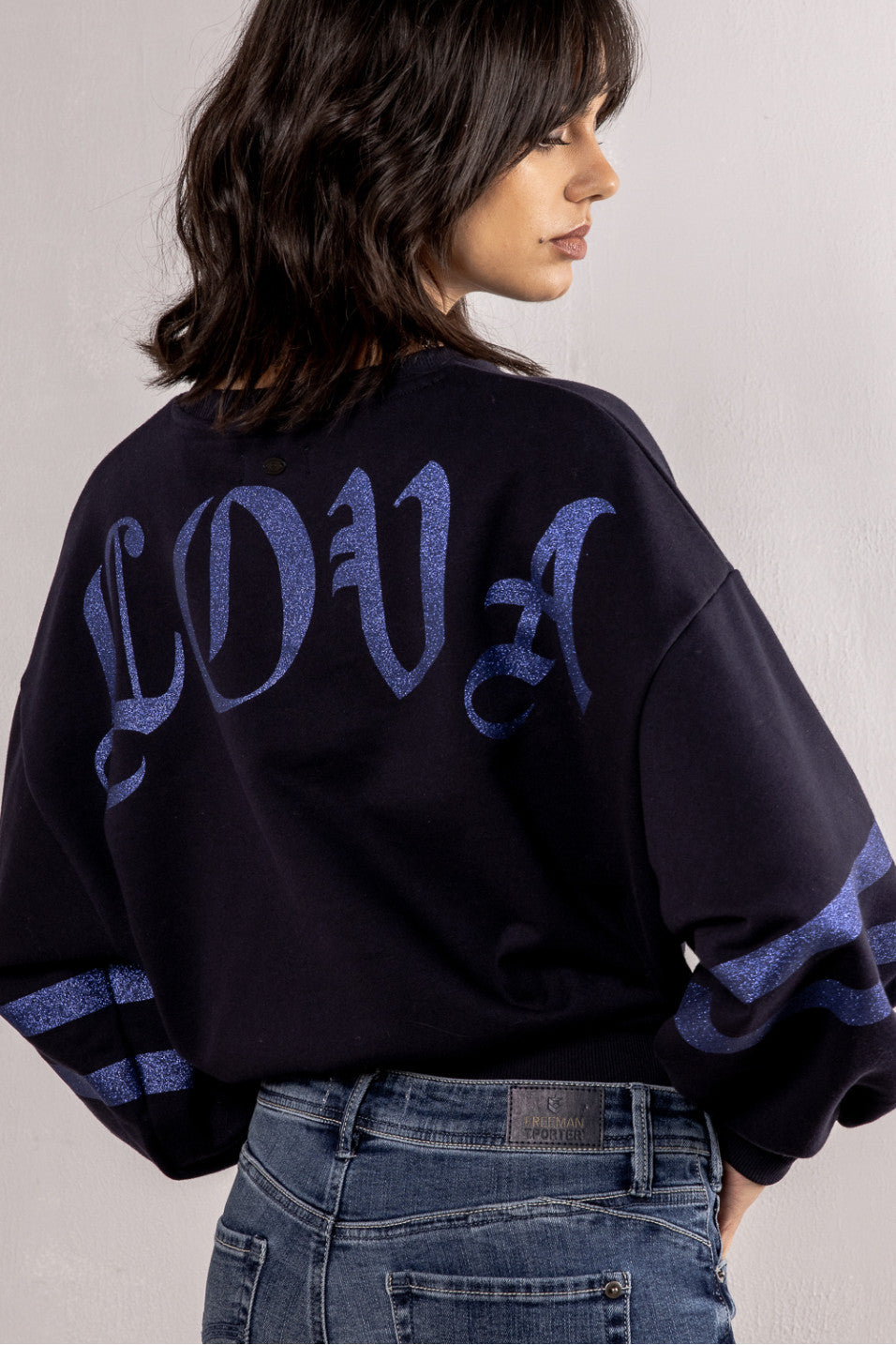 PULL SHELDONE BLEU