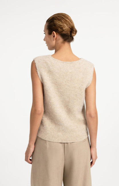 PULL NOUGAT BEIGE