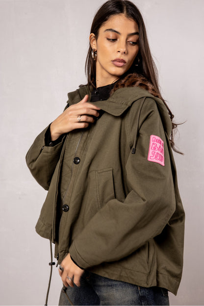 MANTEAU VENDANA KAKI