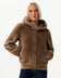 VESTE TEDDY CAMEL