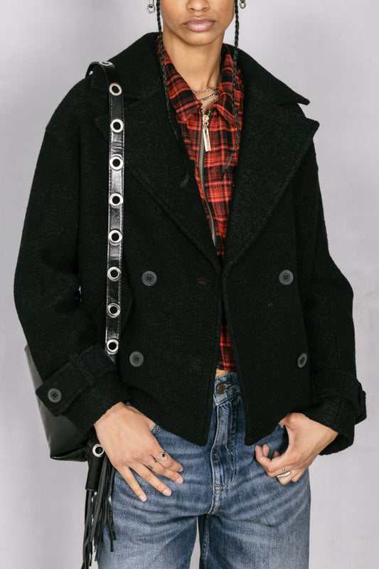 MANTEAU VICKY BLACK